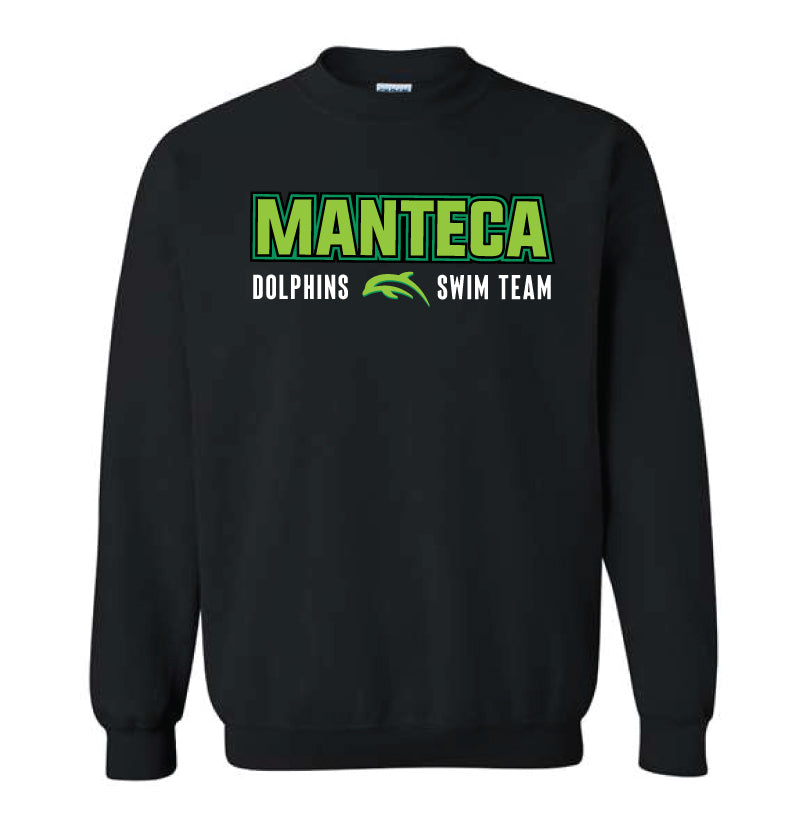 Manteca Unisex Crew - Black