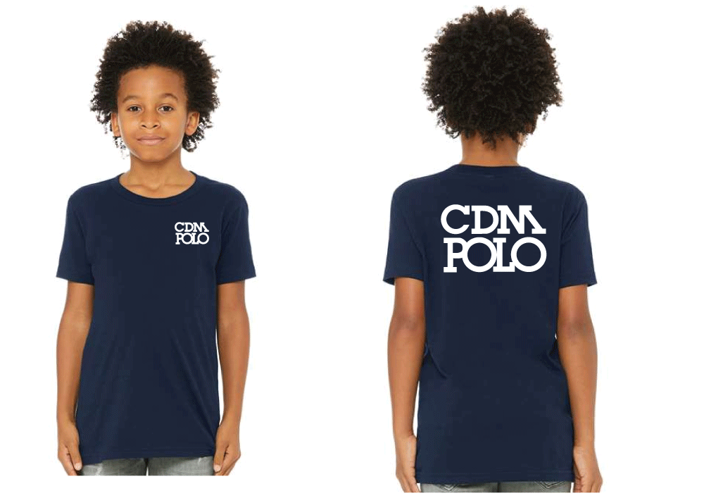 Corona Del Mar Boy's Water Polo Youth Navy T-Shirt