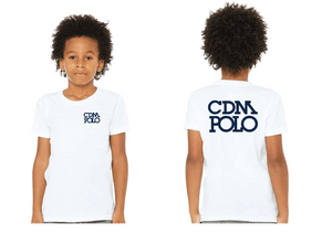 Corona Del Mar Boy's Water Polo Youth White T-Shirt T6