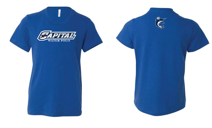 Capital Youth Tee 24- Royal RYTE Sport