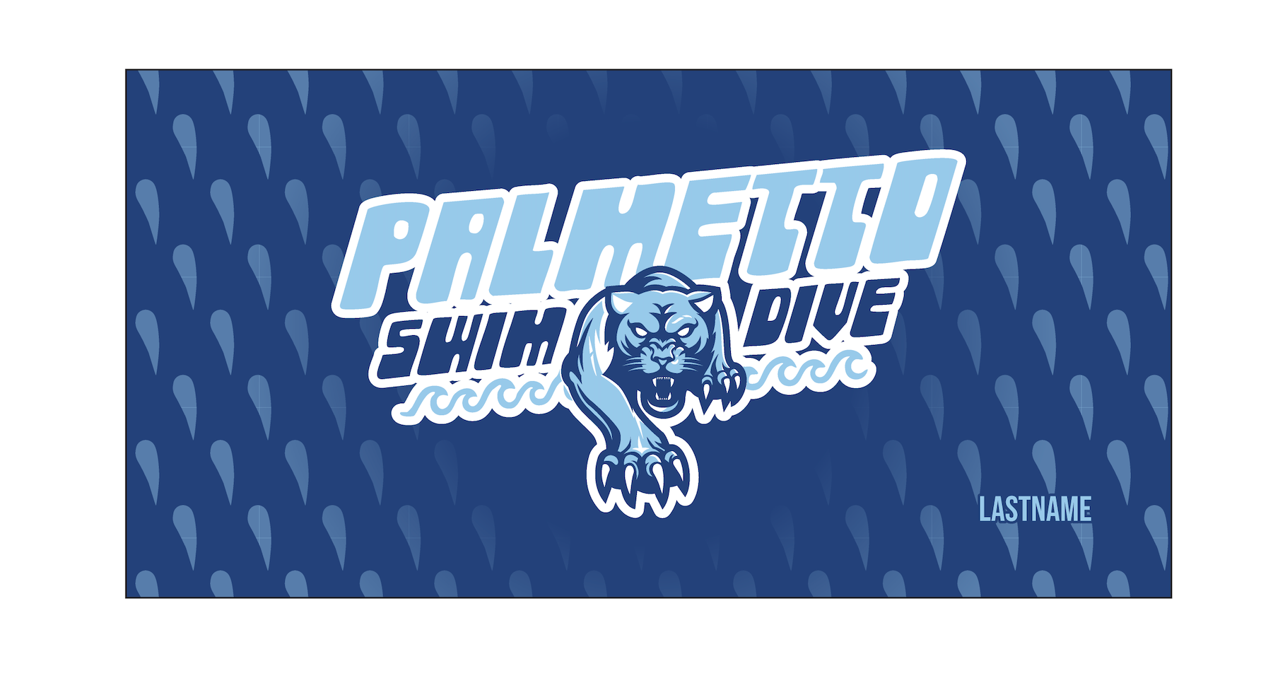 CUSTOM Palmetto Towel