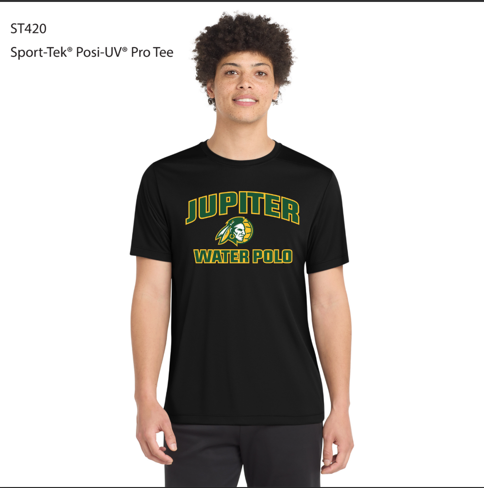 Jupiter Sport-tek Posi UV pro tee Black