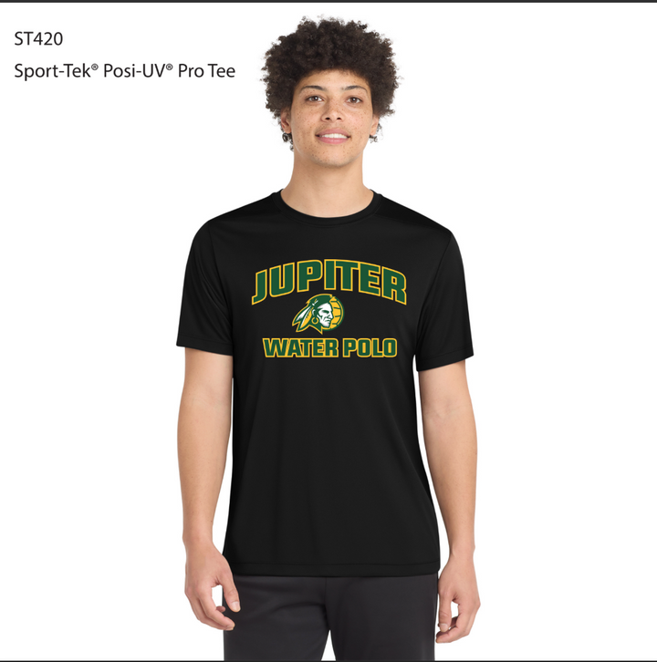 Jupiter Sport-tek Posi UV pro tee Black