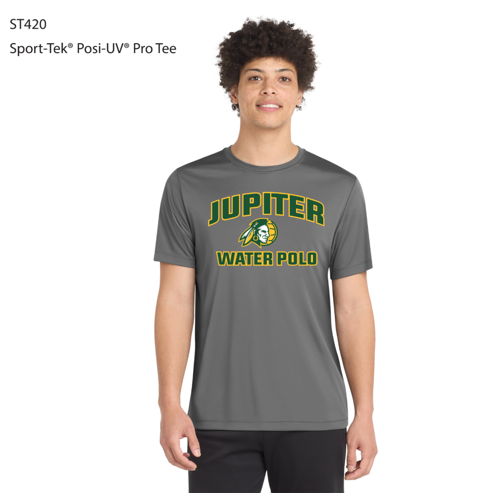 Jupiter Sport-tek Posi UV pro tee Grey
