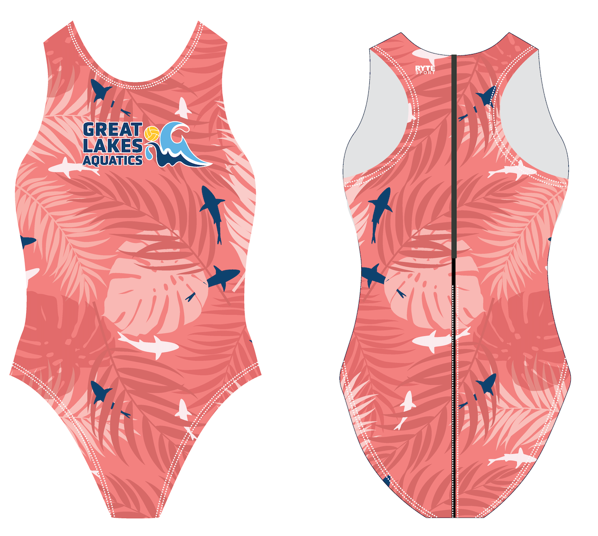 Great lakes aquatics zip up
