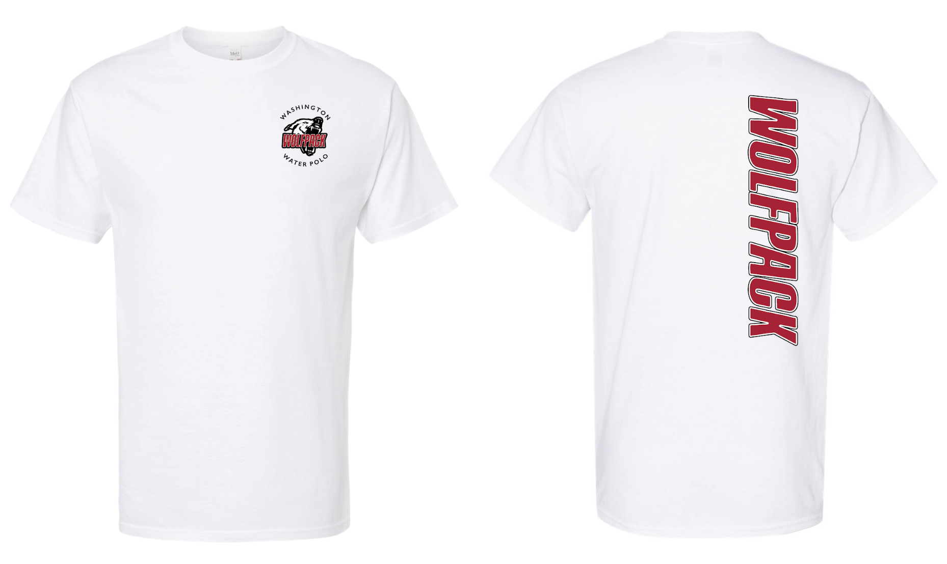 Wolfpack Unisex Tee - White