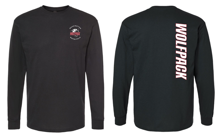 Wolfpack - Long Sleeve Tee Black