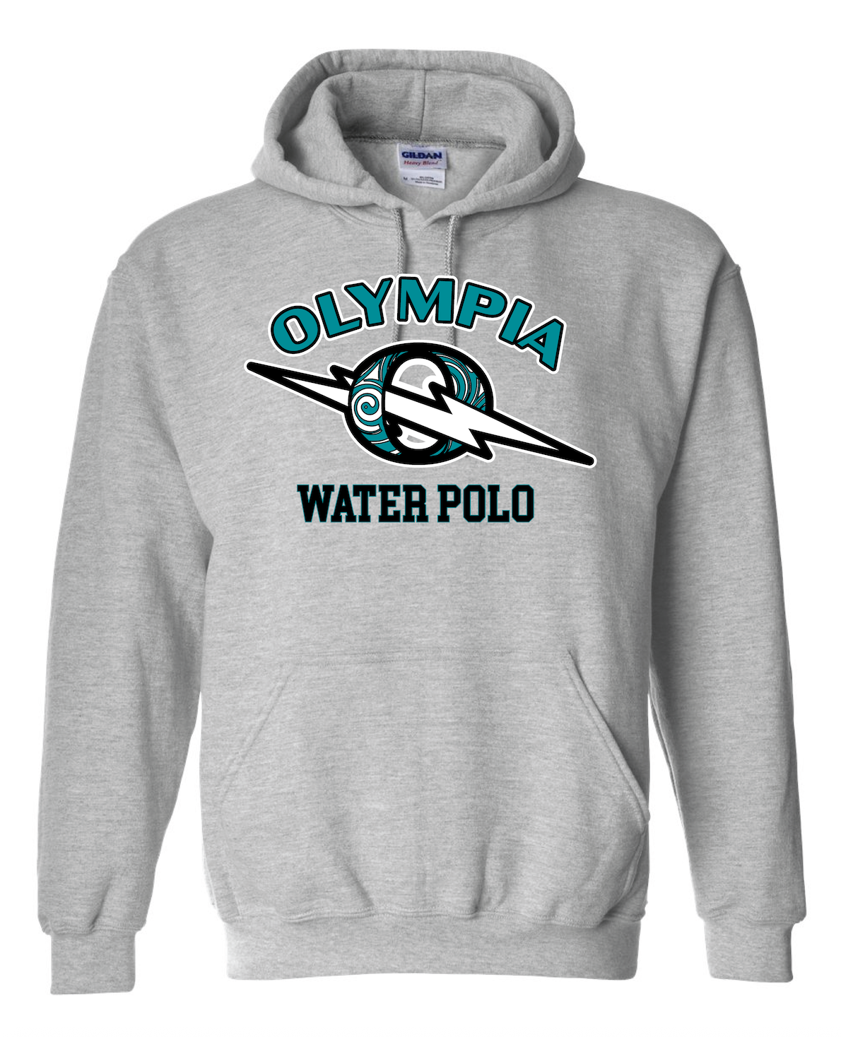 Olympia Thunder hoodie Sport Grey