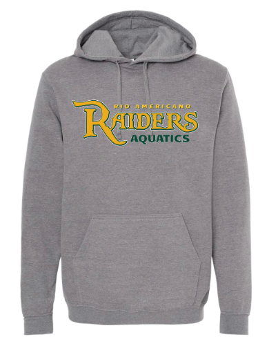 Rio Americano Aquatics 2026 Hoodie Grey