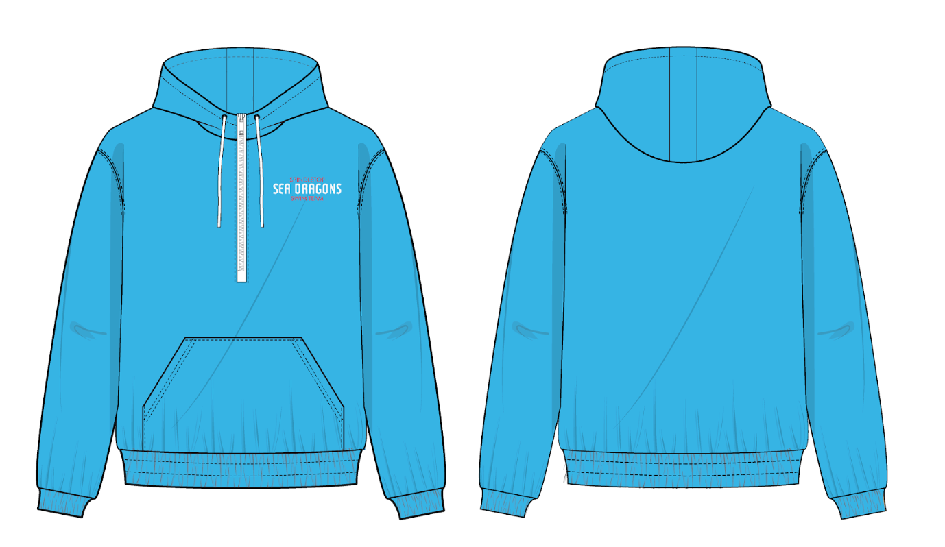 Spindletop Seadragons Unisex Windbreaker