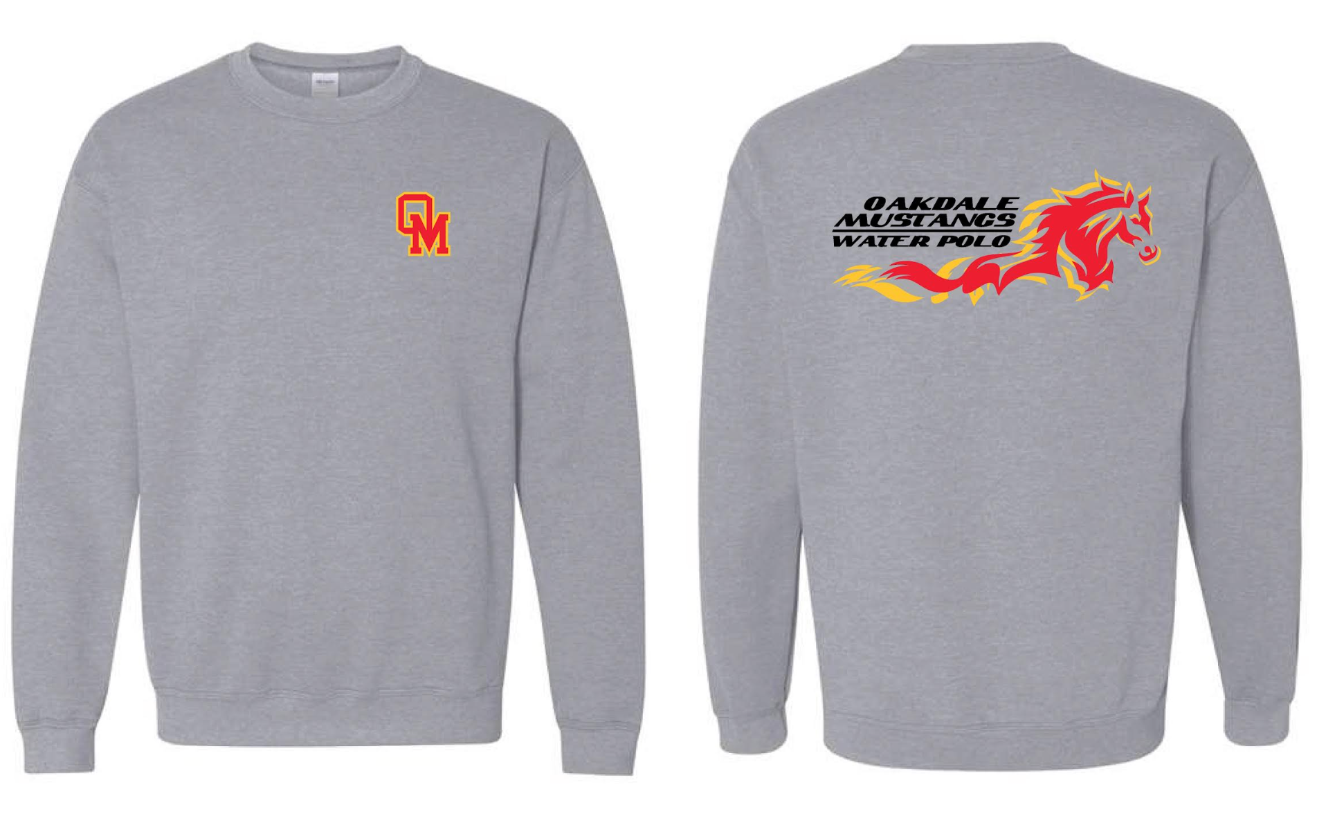 Oakdale Unisex Crewneck Sport Grey