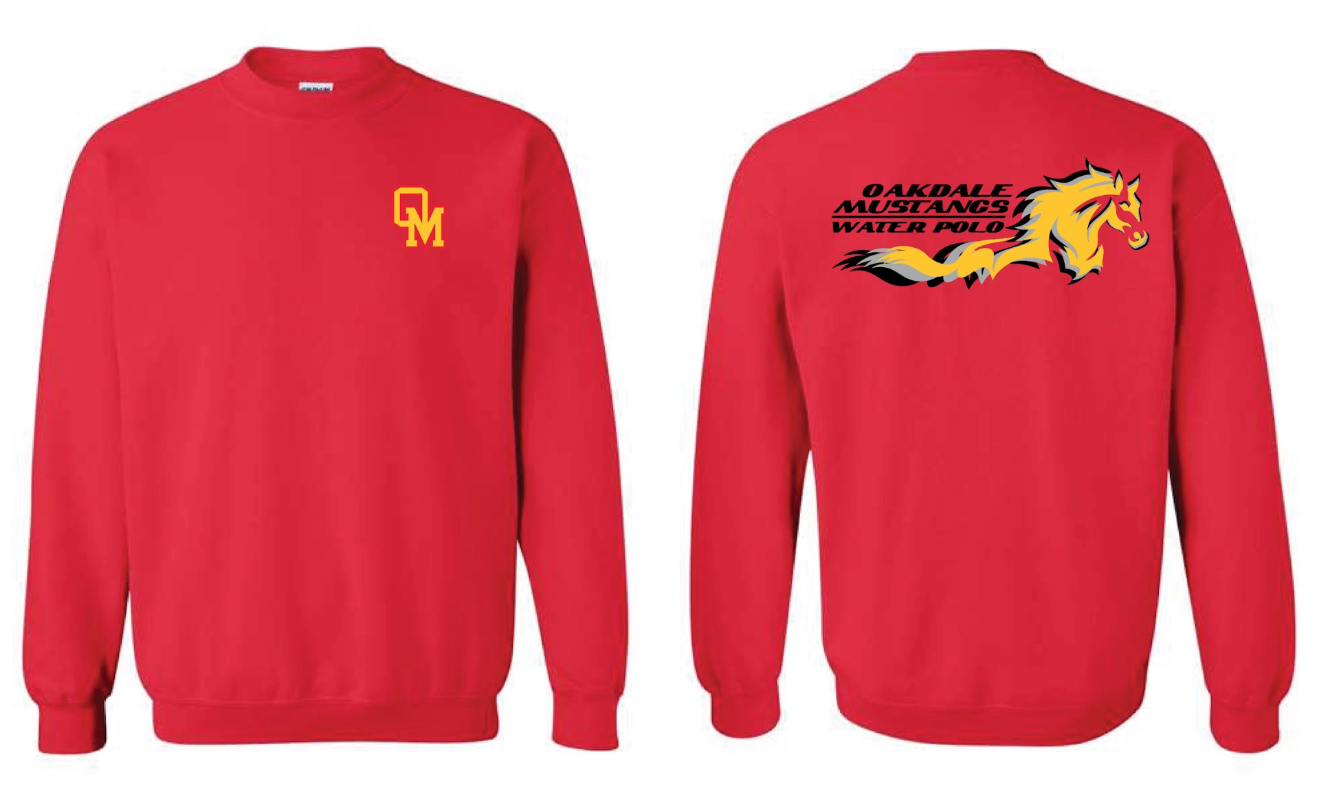 Oakdale Unisex Crewneck Red
