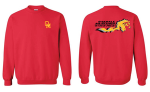 Oakdale Unisex Crewneck Red
