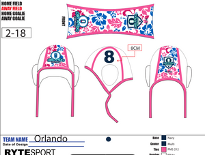 Orlando Thunder caps