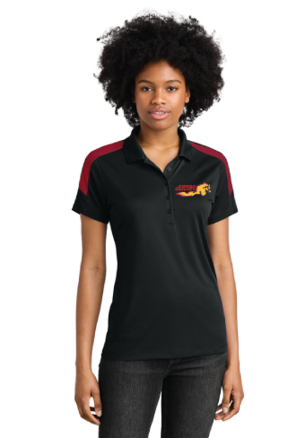 Oakdale Black Polo - Girls