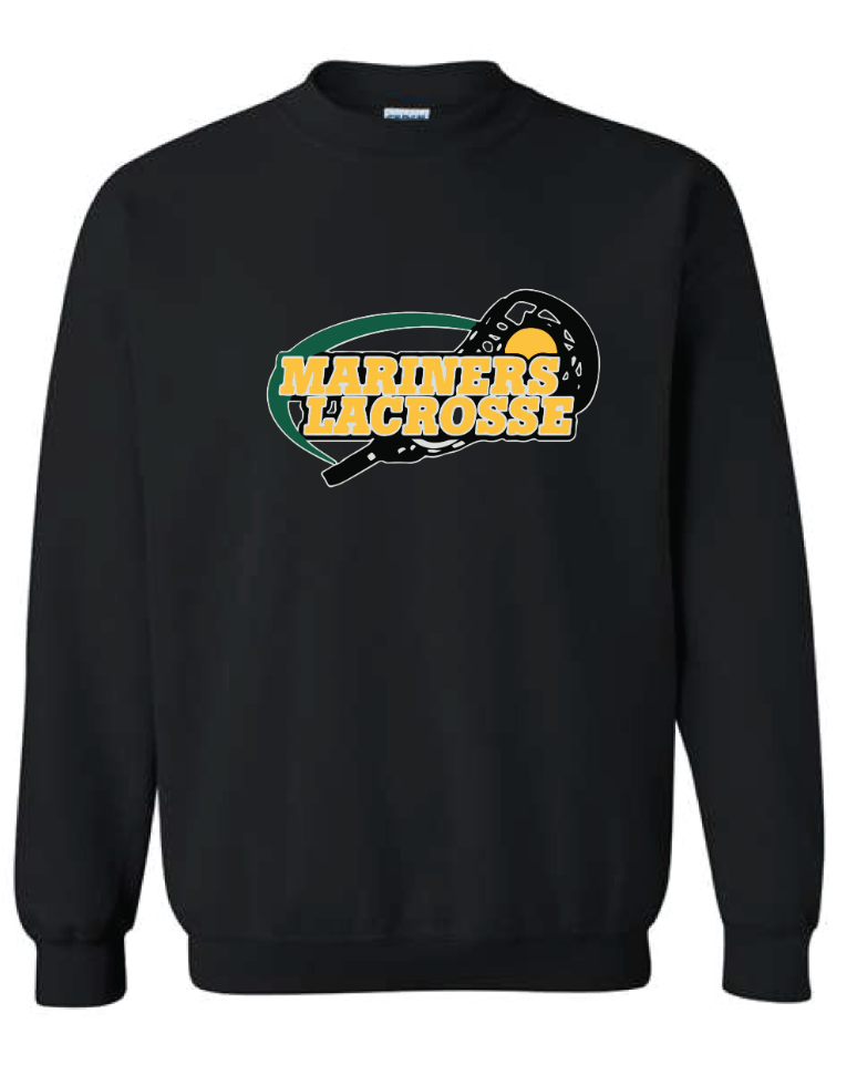 MarVista Lacrosse Unisex Crewneck Black
