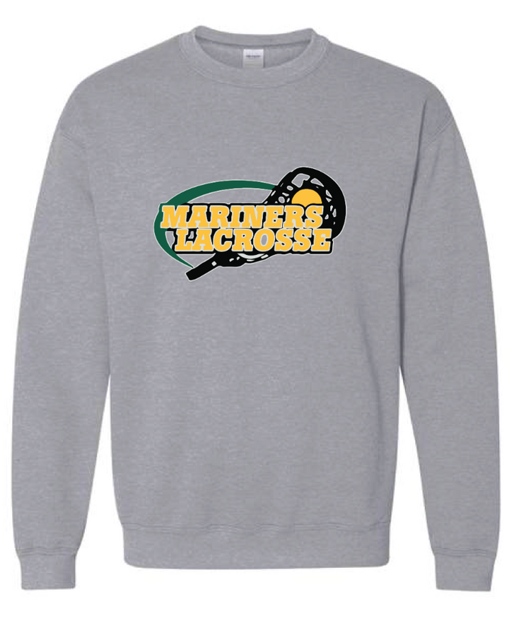 MarVista Lacrosse Unisex Crewneck Sport Grey