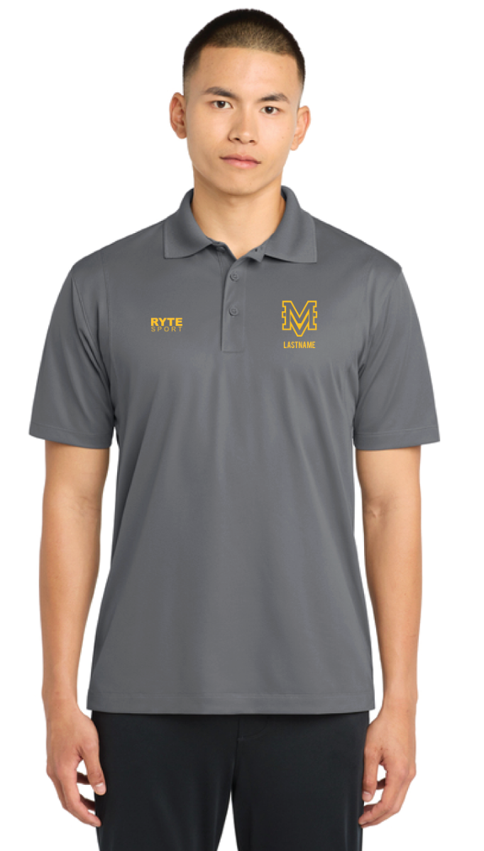 Custom MarVista Lacrosse - Polo Grey