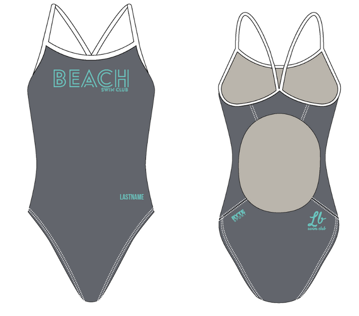 Custom Long beach swim Activeback