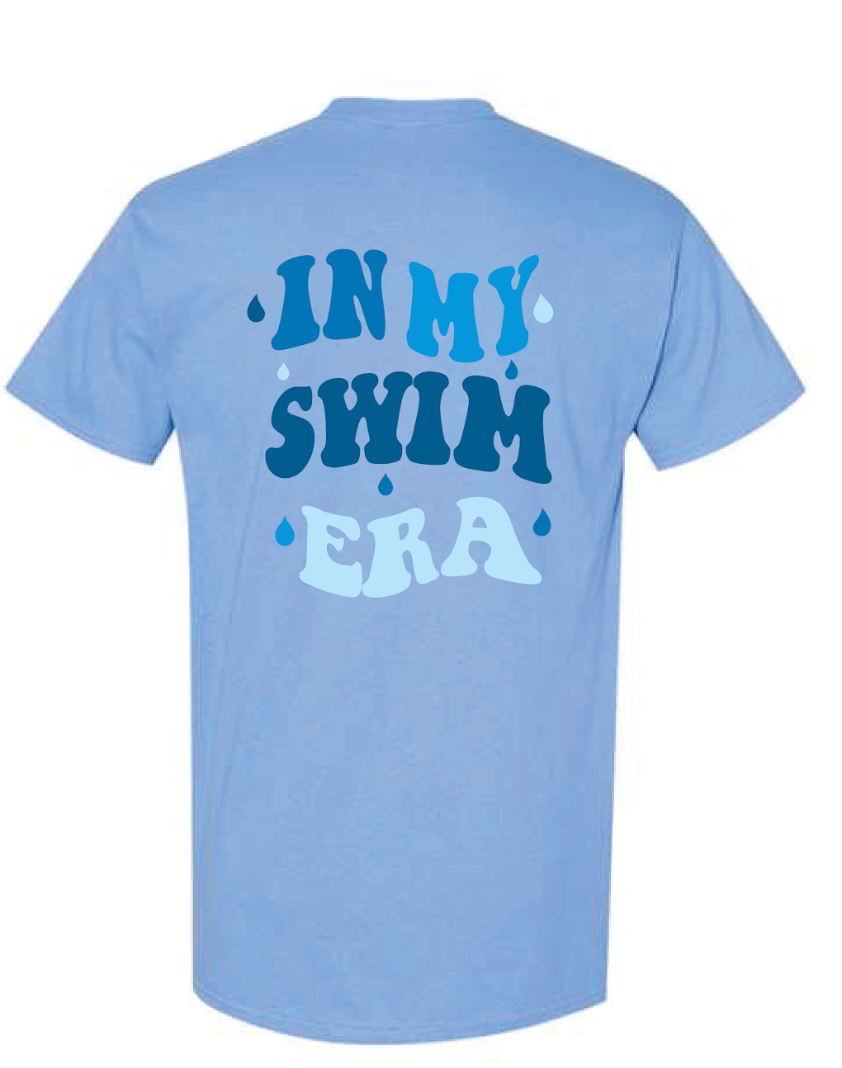 HVST T-shirt In my swim era - Caroline Blue