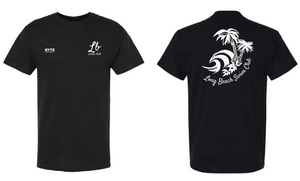 Long beach Club T-shirt Black