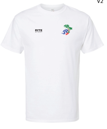 Long beach T-shirt White