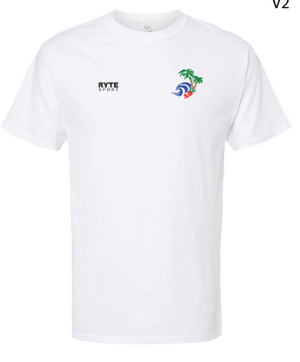 Long beach T-shirt White