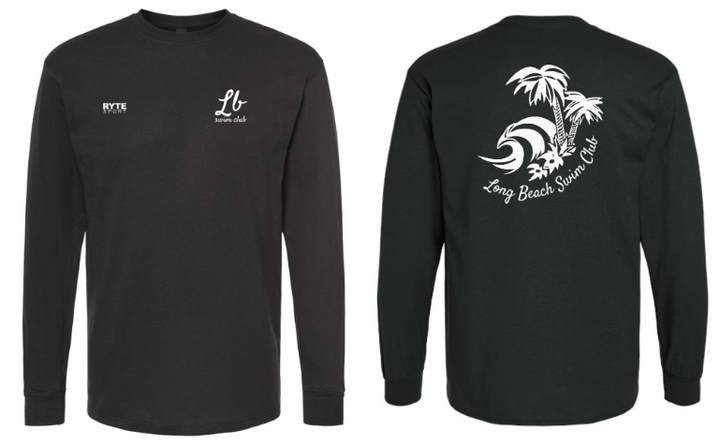 LB Long Sleeve Tee Black