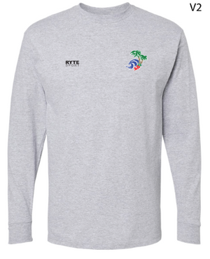 Long Beach Long Sleeve Tee Grey