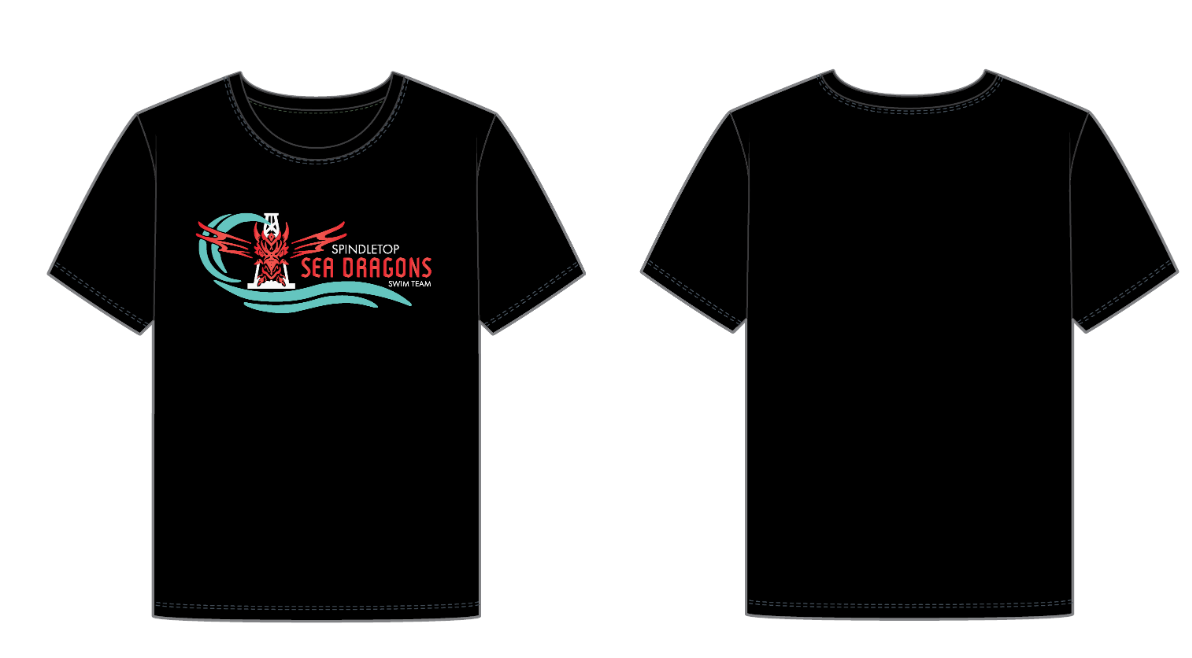 Spindletop T-Shirt Black Dri-fit