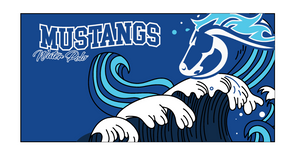 MOUNTAIN HIGH SCHOOL MUSTANGS TOWEL