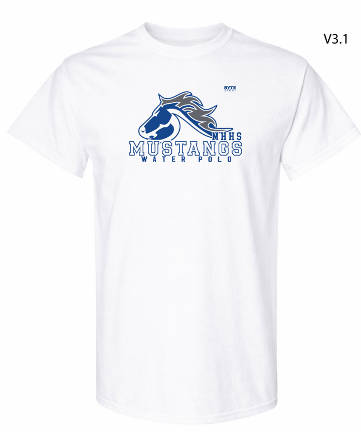 Mountain High school Waterpolo T-shirt white
