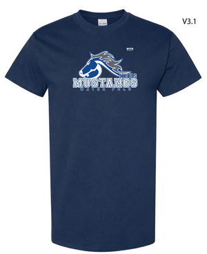 Mountain High school Waterpolo T-shirt Navy