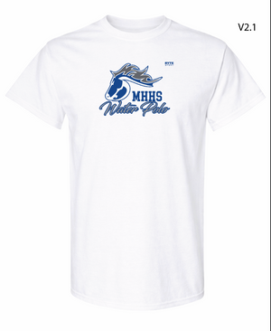 Mustangs Waterpolo T-shirt White