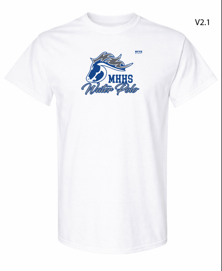 Mustangs Waterpolo T-shirt White