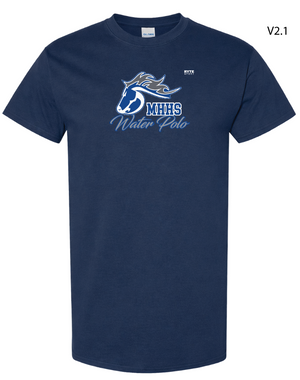 Mustangs Waterpolo T-shirt Navy