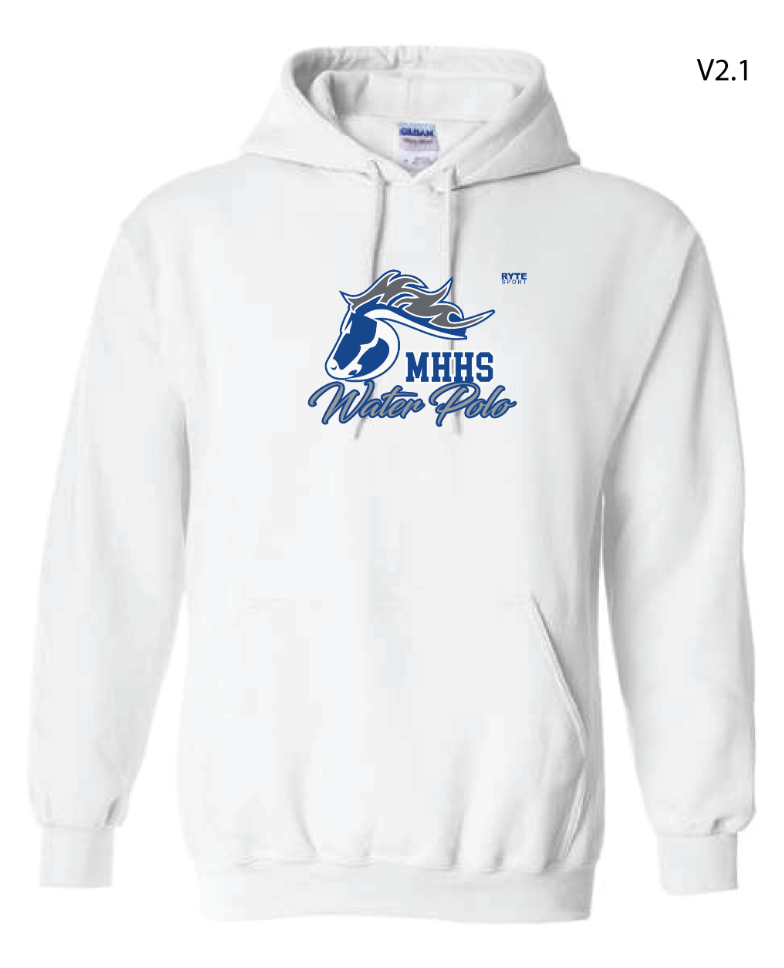 MHHS Waterpolo Hoodie White