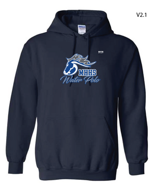 MHHS Waterpolo Hoodie Navy