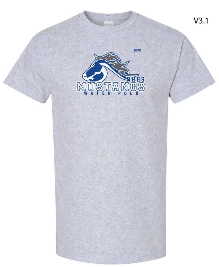 Mustangs Waterpolo T-shirt Grey