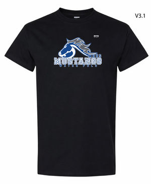 Mustangs Waterpolo T-shirt Black