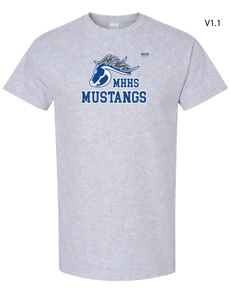 Mustangs Waterpolo T-shirt Grey
