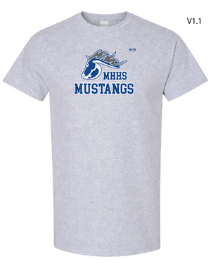 Mustangs Waterpolo T-shirt Grey