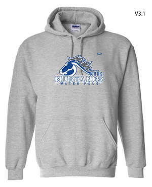 Mustangs Waterpolo Hoodie Grey