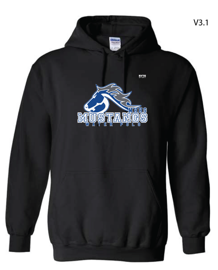 Mustangs Waterpolo Hoodie Black