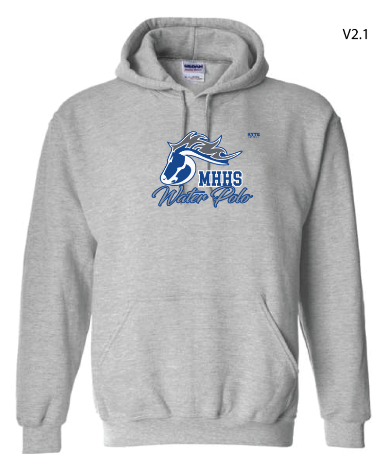 MHHS Waterpolo Hoodie Grey