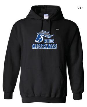 Mustangs Waterpolo Hoodie Black