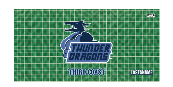 Custom Thunder Dragons Towel