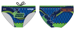 CUSTOM Third Coast Aquatics Blue Men's Swim & Water Polo Brief 2026