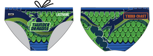 CUSTOM Third Coast Aquatics Green Men's Swim & Water Polo Brief 2026
