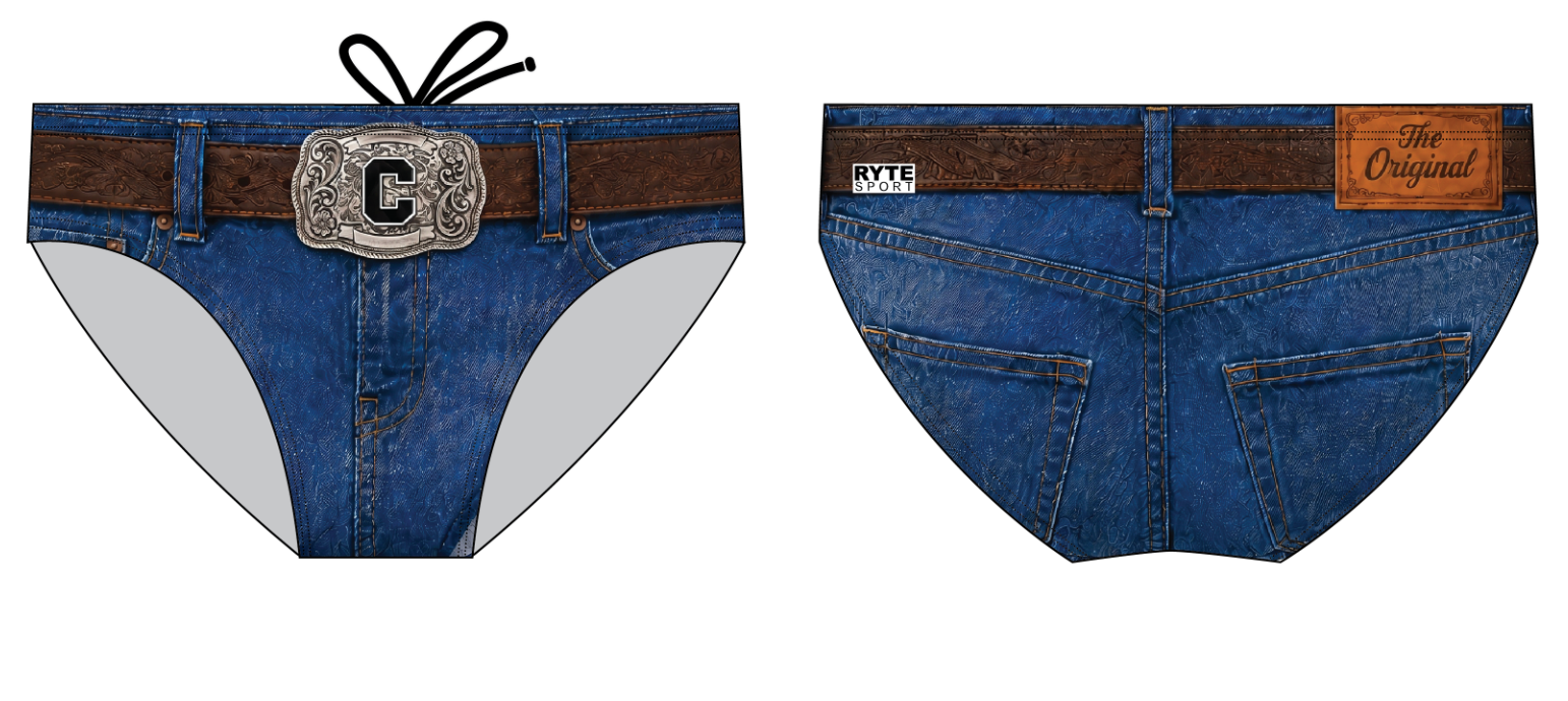 Central Water Polo Brief - Jeans